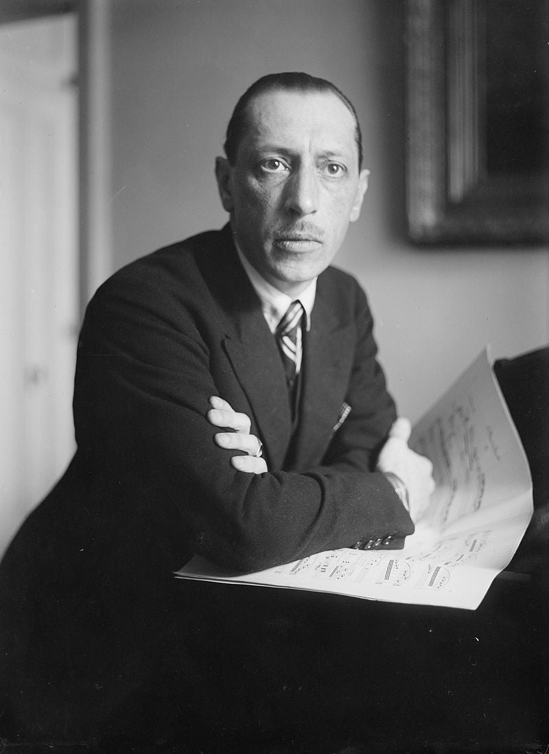 Photo of Igor Stravinsky
