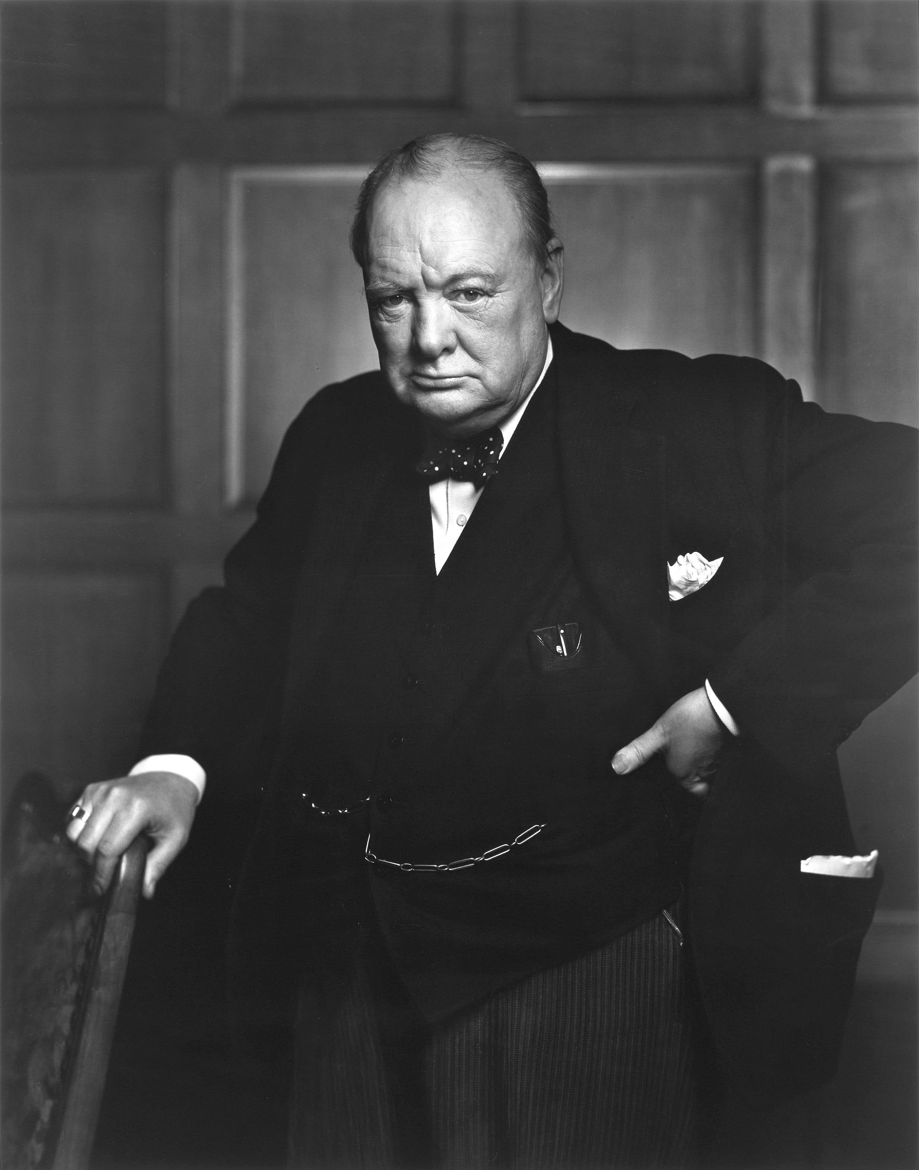 Photo of Winston Churchill