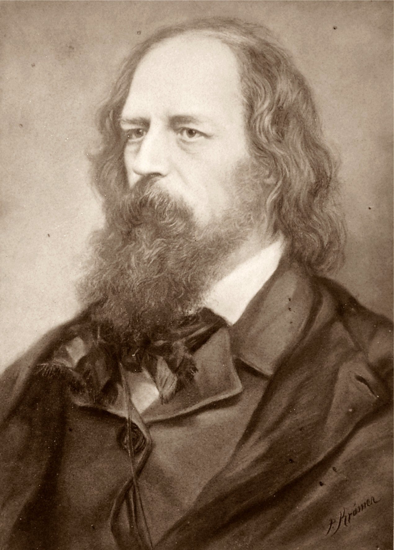 Photo of Lord Alfred Tennyson