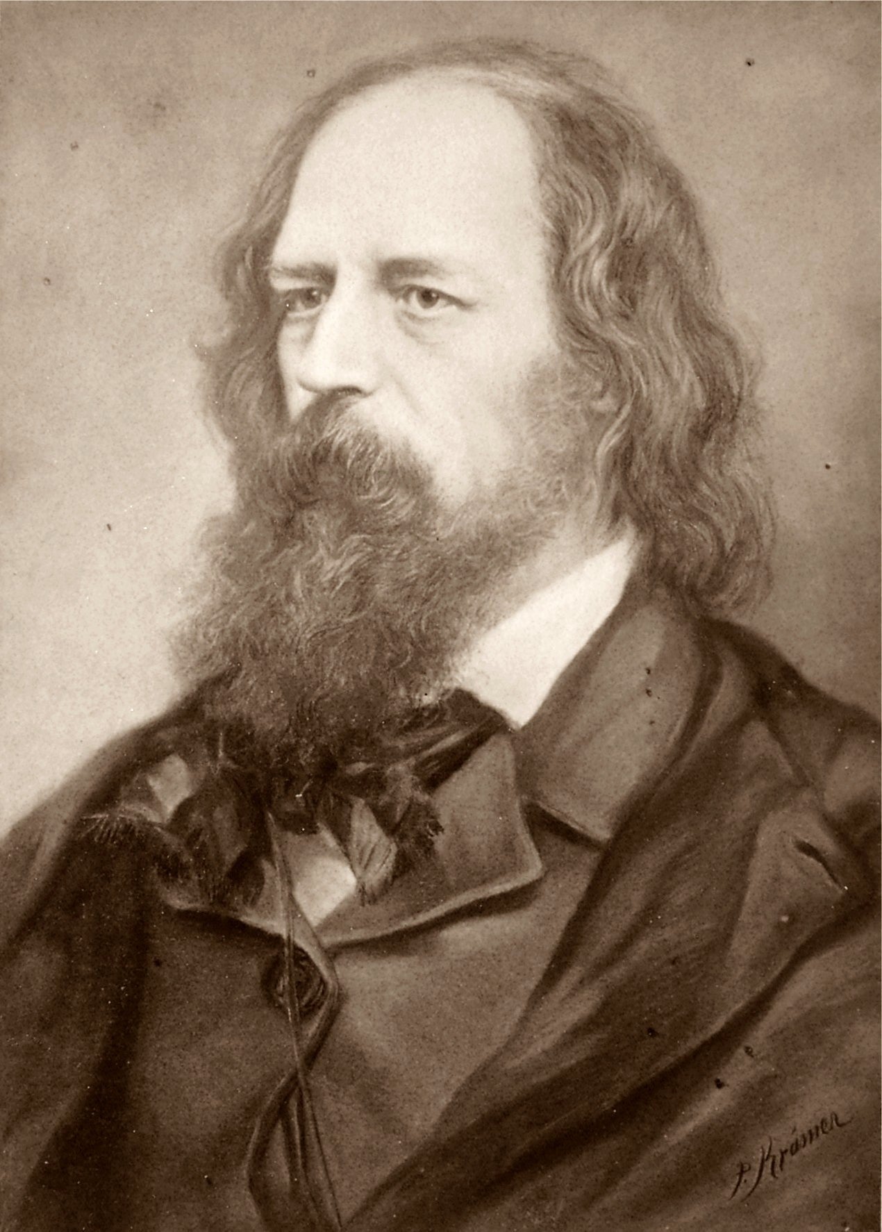 Photo of Lord Alfred  Tennyson
