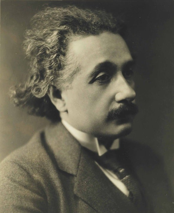 Photo of Albert Einstein