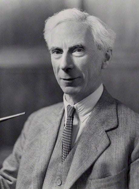 Photo of Bertrand Russell