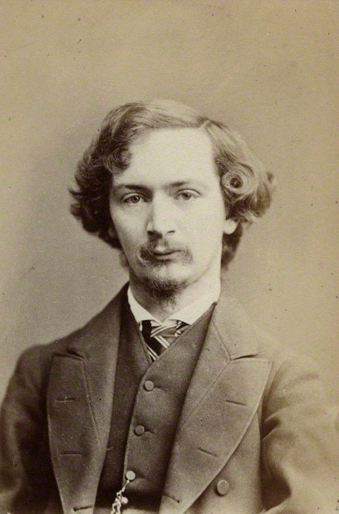 Photo of Algernon Charles Swinburne