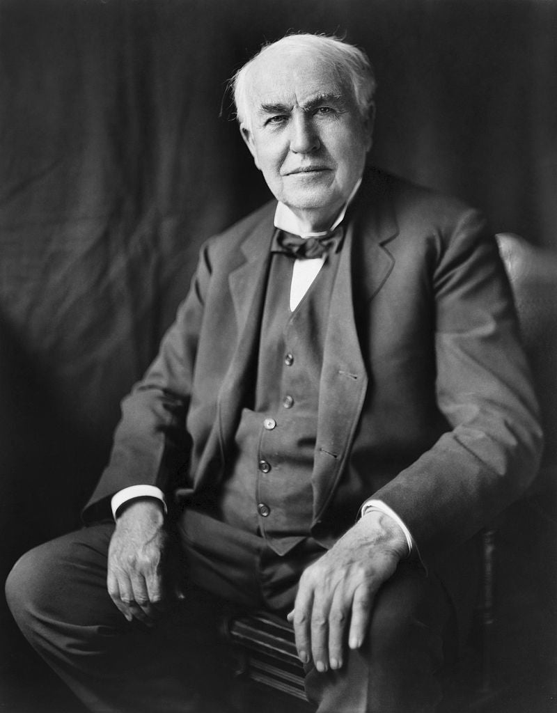 Photo of Thomas A. Edison