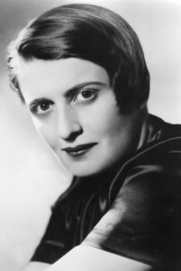 Photo of Ayn Rand