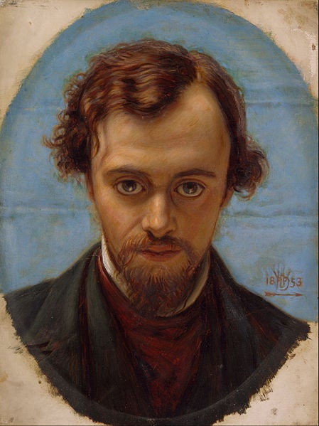 Photo of Dante Gabriel Rossetti