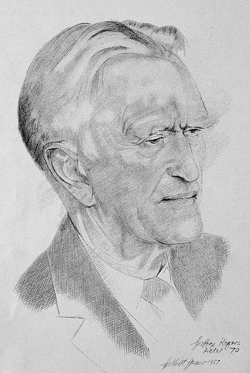 Photo of Geoffrey Keynes