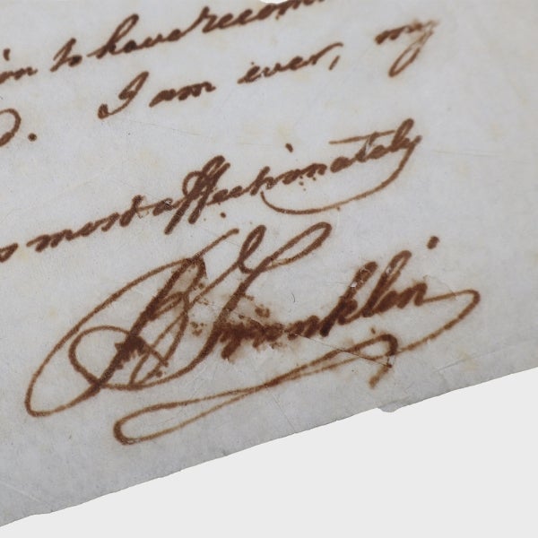 Selections from the Jay T. Snider Collection of Benjamin Franklin
