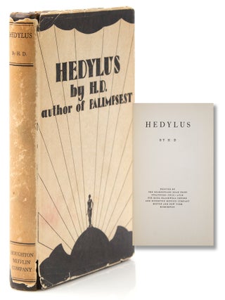Item #10449 Hedylus. Hilda Doolittle, &ldquo;H D.&rdquo
