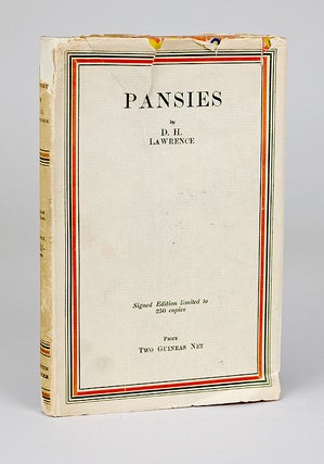 Item #12150 Pansies. D. H. Lawrence