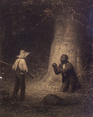Item #12462 Illustration for Mark Twain’s Adventures of Huckleberry Finn. Worth Brehm