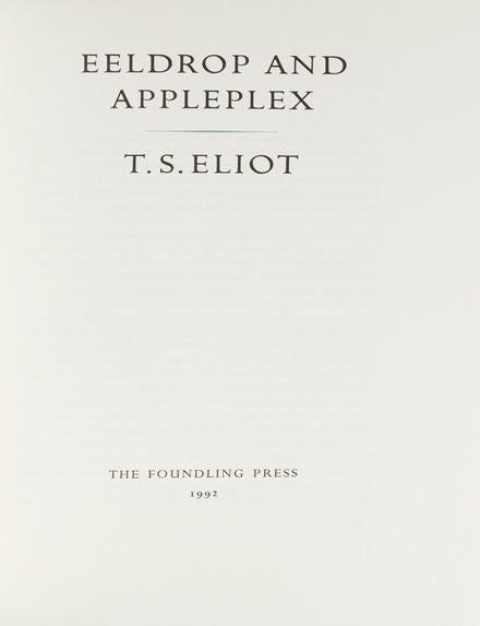 Eeldrop & Appleplex