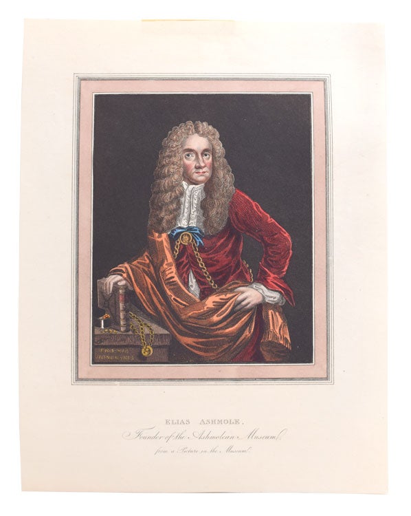 “Elias Ashmole, Esq, Founder of the Ashmolean Museum, Oxford”