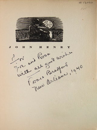 Item #13060 John Henry. Roark Bradford