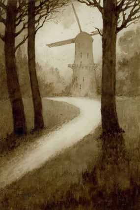Item #13612 Windmill in the Woods. William H. Timlin