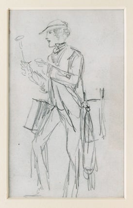 Item #14126 Portrait of John Everett Millais. John Everett Millais, John Leech