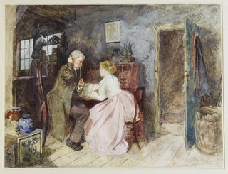 Item #14351 11 Original Drawings for the Household edition of Charles Dickens' LITTLE DORRITT....