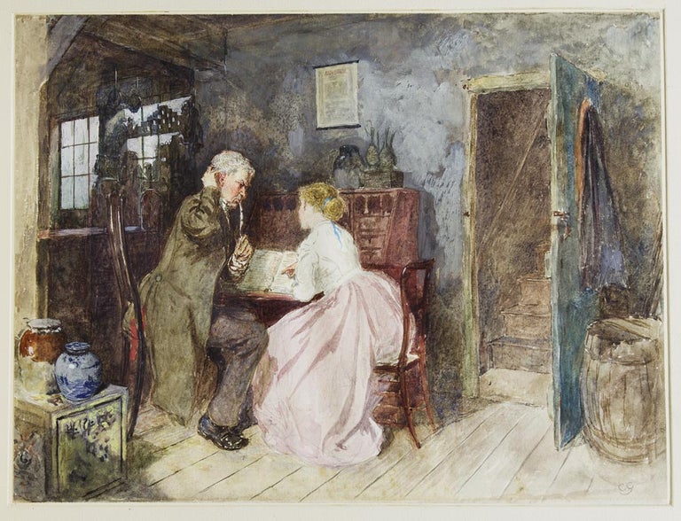 11 Original Drawings for the Household edition of Charles Dickens' LITTLE DORRITT