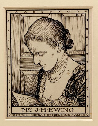 Item #14616 Mrs. J. H. Ewing, From the Portrait by Frederick Hollyer. Herbert Cole