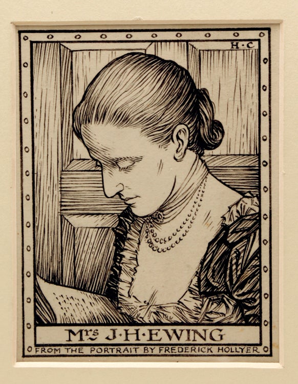 Mrs. J. H. Ewing, From the Portrait by Frederick Hollyer
