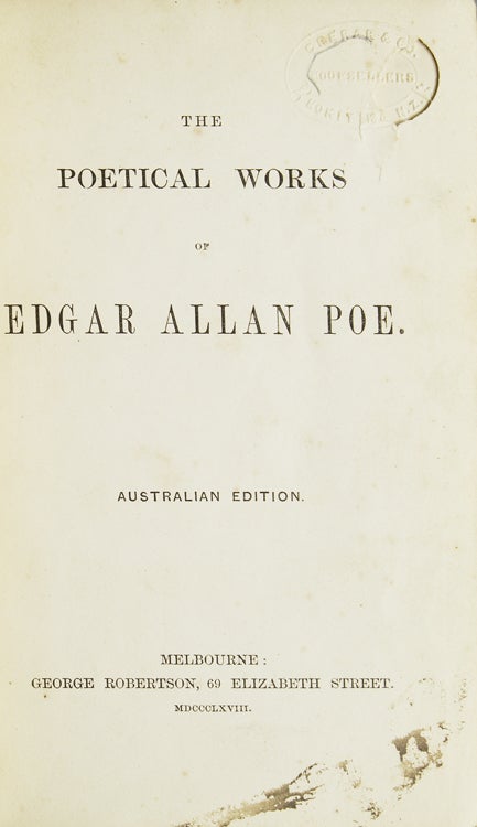 The Poetical Works of ..