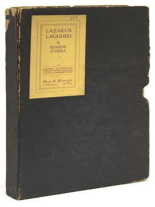 Item #15400 Lazarus Laughed. Eugene O'Neill