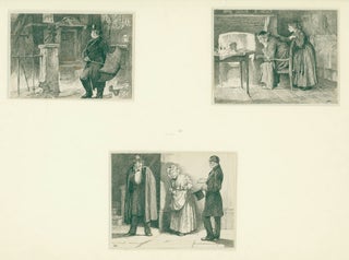Item #16568 Three Illustrations to Dickens's Little Dorrit. Dickens Illustrations, J. Mahoney
