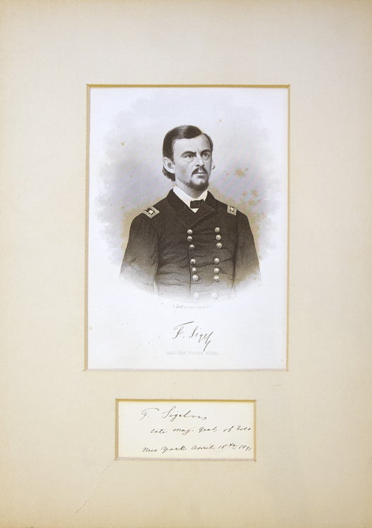 Engraved portrait extracted from “Abbott's Civil War”