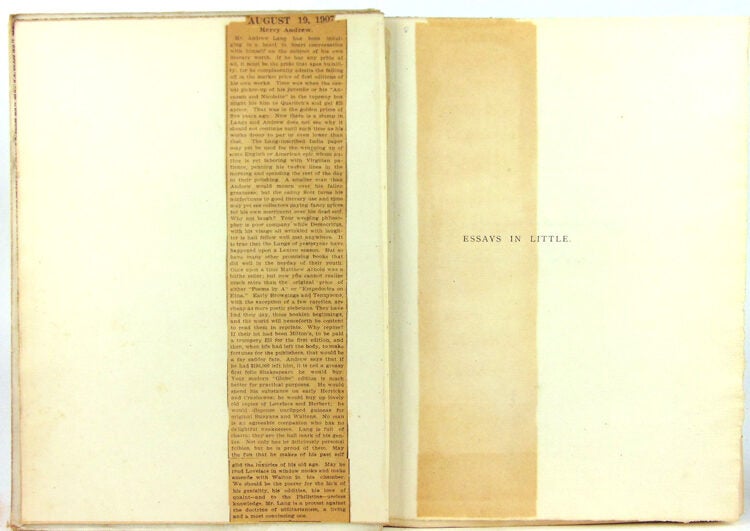 Essays in Little