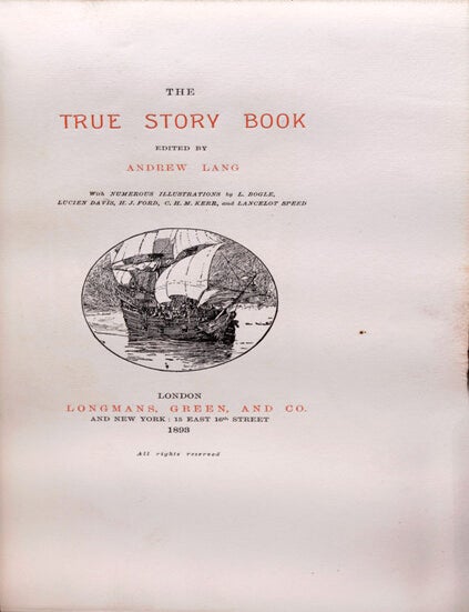 The True Story Book