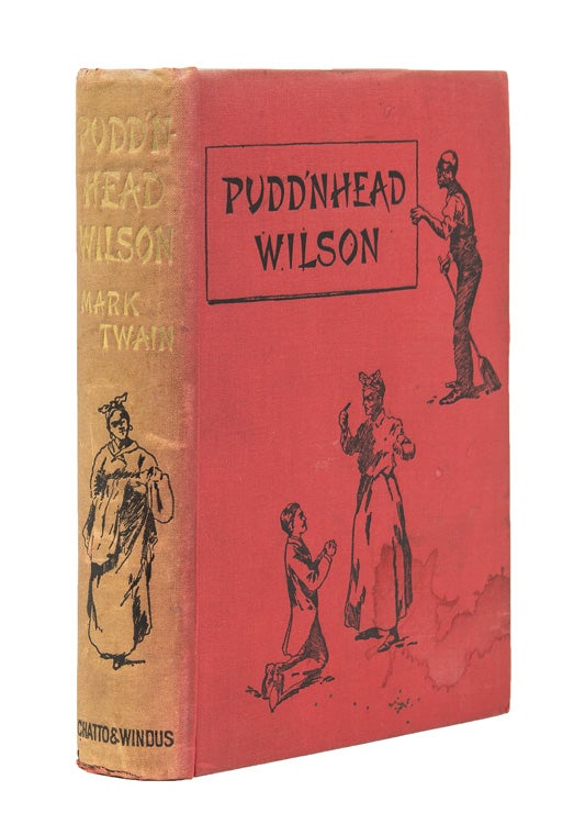 Pudd'nhead Wilson. A Tale by Mark Twain