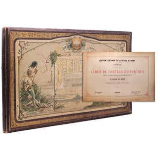 Item #20202 Album Cortege Historique. Chromolithographs, C. Jauslin, G. Roux