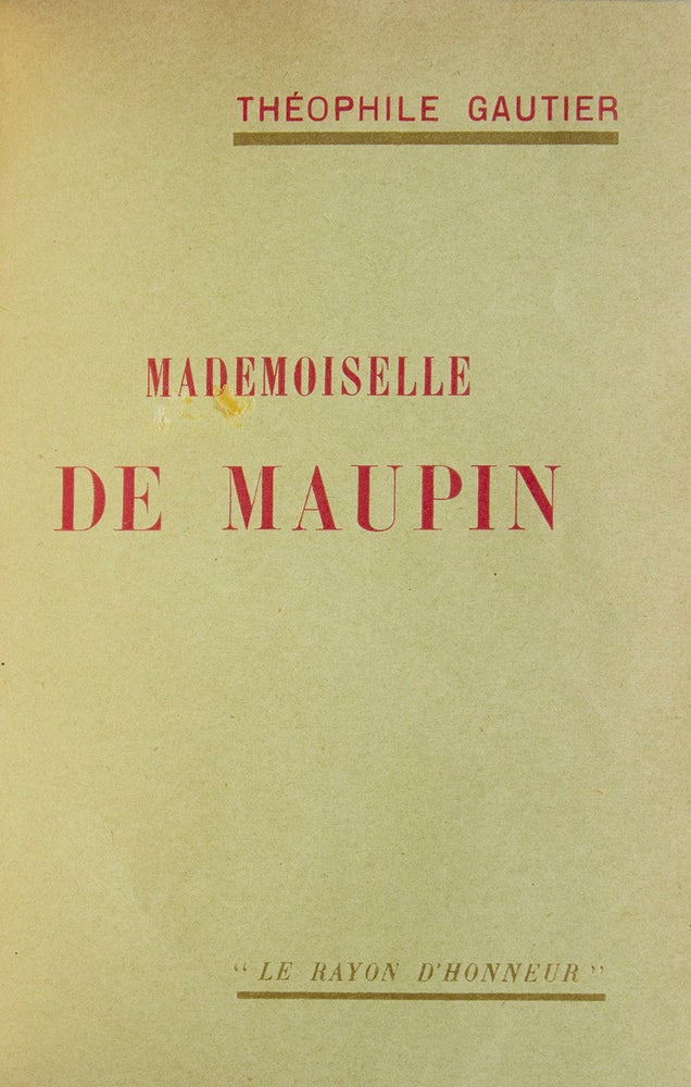 Mademoiselle de Maupin