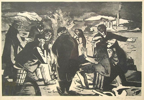 Lithograph: “Low Tide”