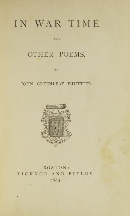 In War Time and other Poems