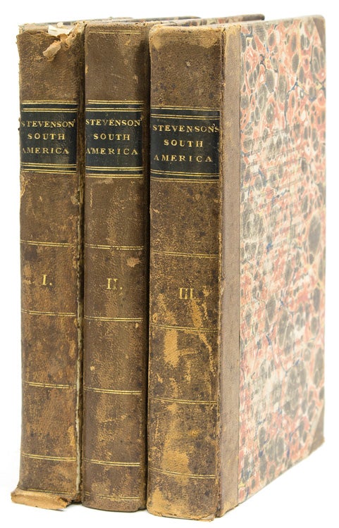 Item #210945 A Historical and Descriptive Narrative of Twenty Years' Residence in South America...Containing Travels in Arauco, Chile, Peru, and Colombia; With an Account of the Revolution, its Rise, Progress, and Results. W. B. Stevenson.