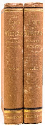 Item #211044 The Land of Midian (Revisited). Richard Burton