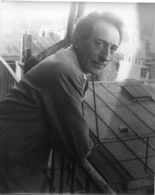 Item #211175 Portrait photograph of Jean Cocteau. Jean Cocteau, Carl Van Vechten
