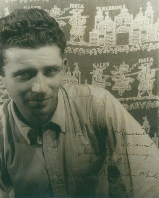 Item #213200 Portrait photograph of Norman Mailer. Norman Mailer, Carl Van Vechten