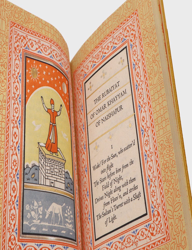 Edward Fitzgerald's translation into English quatrains of the Rubaiyat of Omar Khayyam of Naishapur: a definitive text carefully selected from his five differing versions rendered into English Verse by Edward Fitzgerald