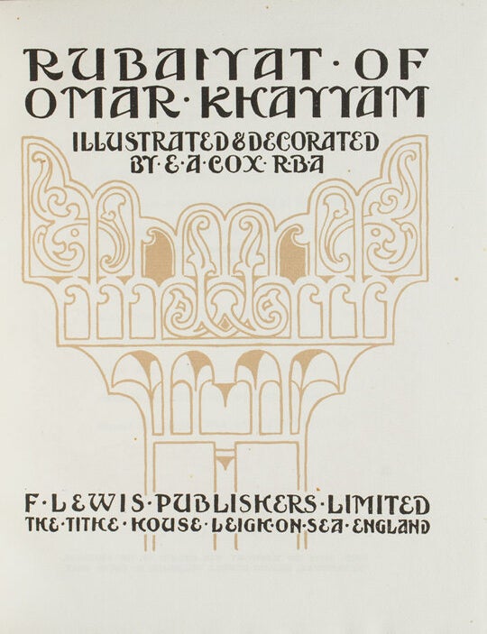 Rubaiyat of Omar Khayyam