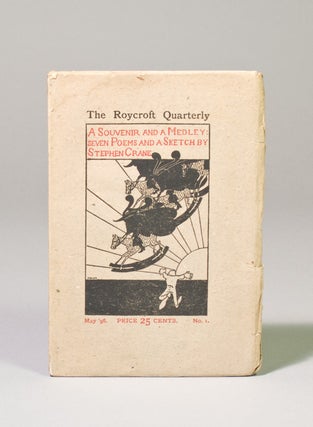 Item #214053 A Souvenir and a Medley: Seven Poems and a Sketch by Stephen Crane. With Divers and...