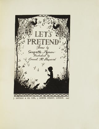 Let's Pretend. Poems