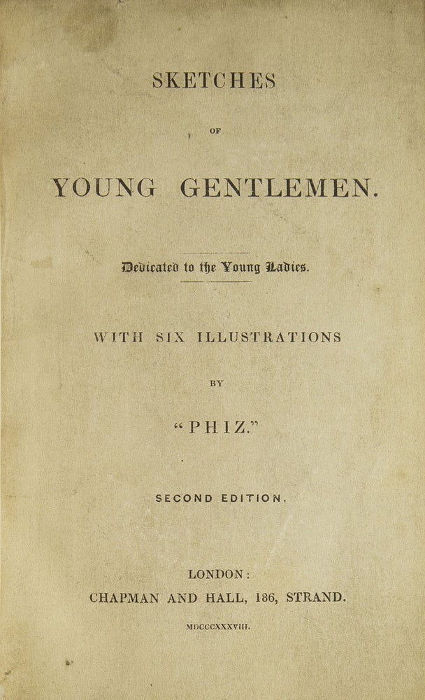 Sketches of Young Gentlemen. Dedicated to Young Ladies
