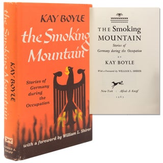 Item #215721 The Smoking Mountain. Stories of Germany during the Occupation. With a foreword by...
