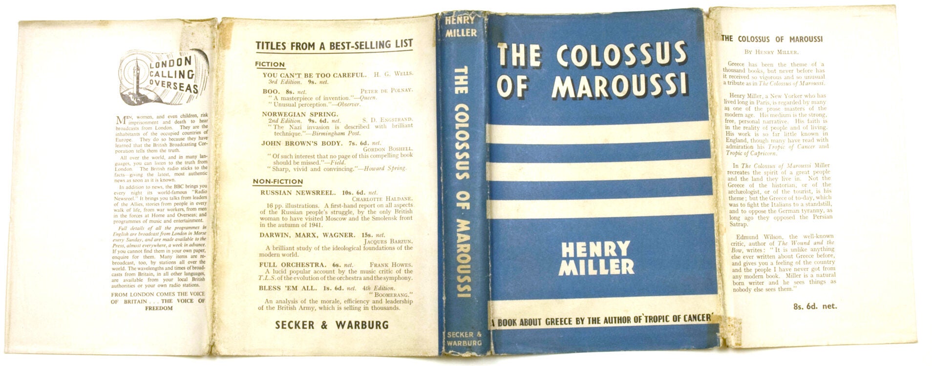 Colossus Of Maroussi Quotes The Colossus Of Maroussi By Henry Miller