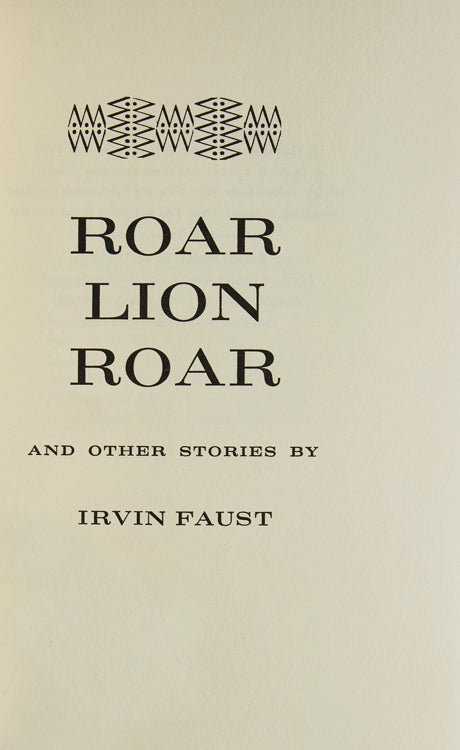Roar Lion Roar and other Stories