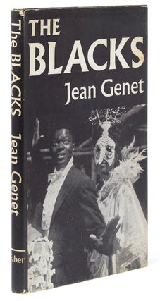 Item #216009 The Blacks. Bernard Frechtman's translation. Jean Genet