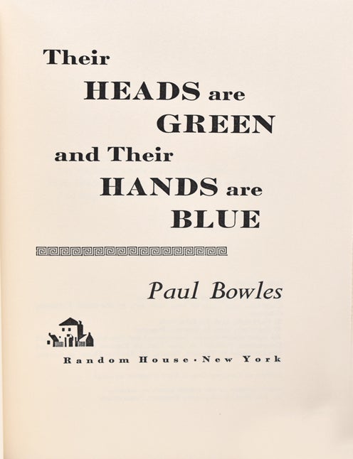 Their Heads are Green and Their Hands are Blue