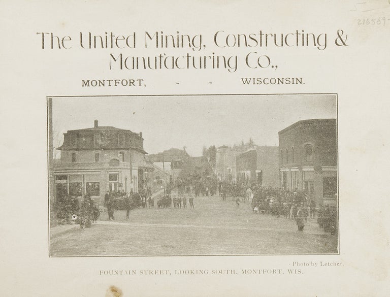 Prospectus of the United Mining, Constructing & Manufacturing Company